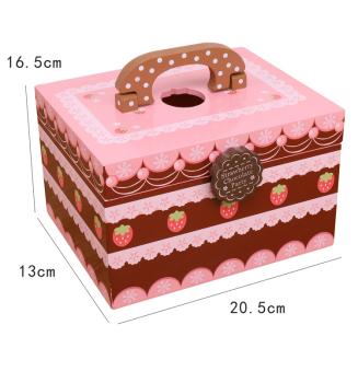 360Home Rosa Torte Kuchen Spielzeug Küchenspielzeug